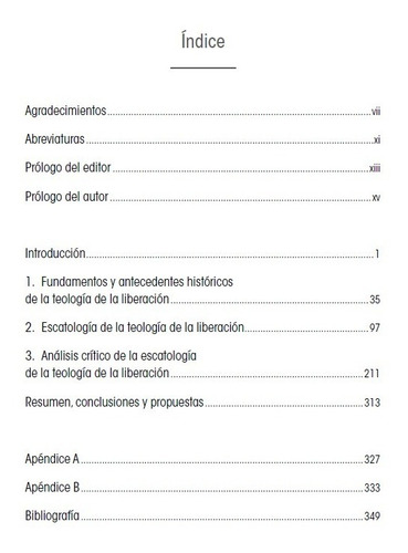 Imagen 2 de 2 de Escatología De La Teología De La Liberación. 2.º Ed.