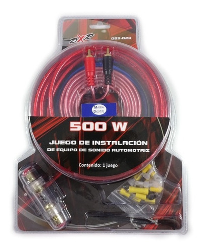 Kit De Instalacion Calibre 10 Radox 083-020 Con Accesorios