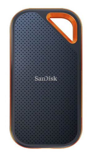 Imagen 1 de 2 de Disco Duro Solido Externo Sandisk 2tb Extreme Pro V2 2000mbs Color Negro