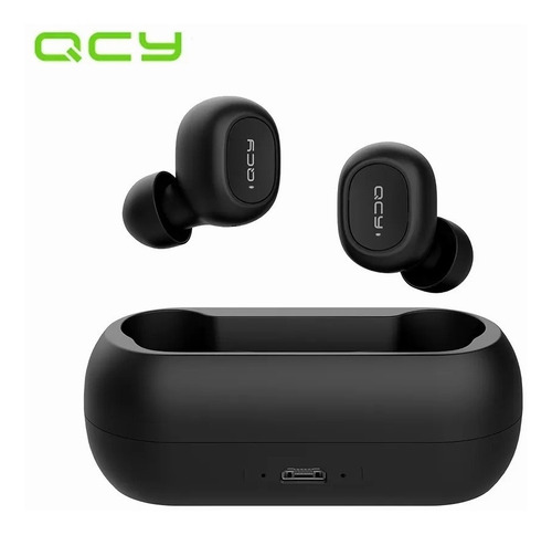 Audífonos In-oído Bluetooth Inalámbricos Qcy T1c Negro