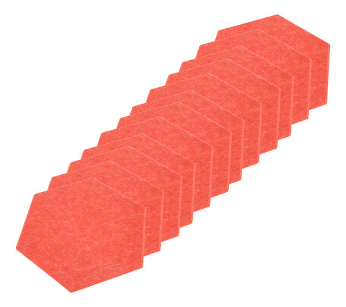 Panel De Absorción Acústica Rosa De 12 Piezas Con Aislamient