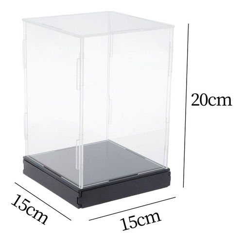 Z 2 Peças De Exibição De Acrílico Multiuso Para Miniatura