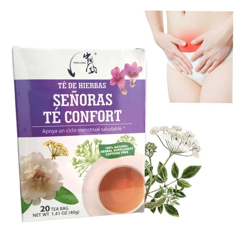 Te Señoras Regulador Menstrual Fertilidad 20 Saquitos 