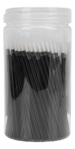 Aplicador De Brochas, 100 Unidades, Brochas Negras, Varitas