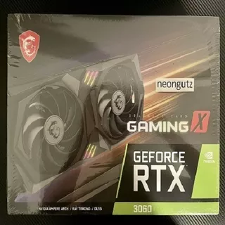 Nueva Tarjeta Gráfica Msi Geforce Rtx 3060 Gaming X 12gb Gdd