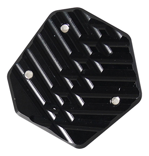 4x Soporte Lateral Pad Plate Parking Foot Premium Negro