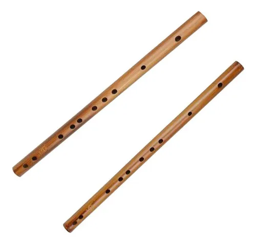Jja 2x Flauta De Madera India Única Instrumento Musical