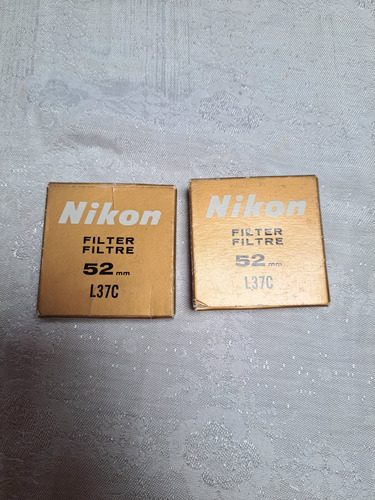 Filtros Uv Nikon, 2 En Total 