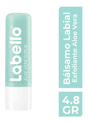 Bálsamo Labial Exfoliante Labello Aloe Vera En Scrub 4.8 G