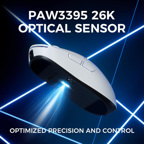 Ratón Para Juegos Ultra Inalámbrico A5, Sensor Óptico Paw339