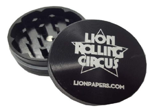 Imagen 1 de 5 de Picador Grinder Lion Rolling Circus Liso Negro 2 Partes 1055