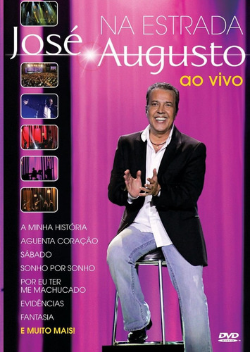 Dvd Lacrado José Augusto Na Estrada Ao Vivo (2012) Original