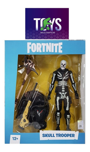 Mcfarlane Toys Figura De Acción De Skull Trooper De Fortnite