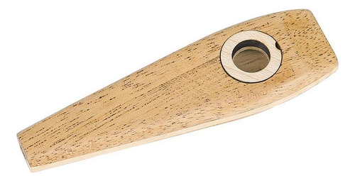 Flauta De Madeira Kazoo Simples Com Diafragma, Instrumento