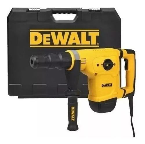 Martillo Demoledor Dewalt D25811k 1050w 17mm Hex Maletin Rex Color Amarillo