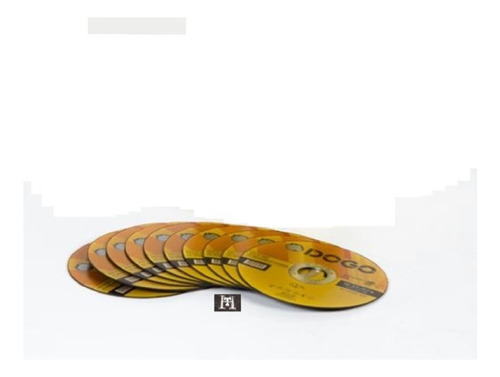 Imagen 4 de 8 de 10 Discos De Corte Amoladora 115 X 1,0 Acero Inox Dogo Lata