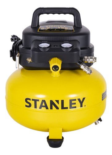 Combo Compresor Accesorios Stanley 6 Gal 1hp Sxc210601-b3