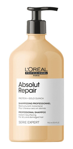 Shampoo Loreal Gold Quinoa Expert Serie 750ml