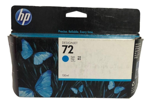 Cartucho Original Hp 72 Cyan C9371a 130ml