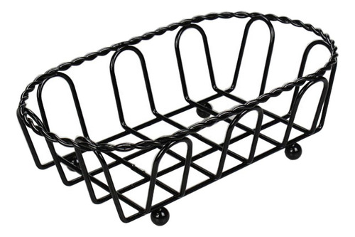 Cesta De Arte De Hierro Metálico 4 Piezas