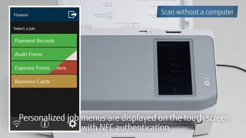 Imagen 2 de 2 de Workgroup Network Enabled Scanner With 4.3 Touchscreen D1