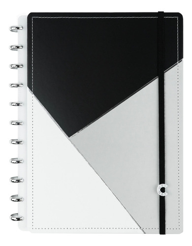 Cuaderno Inteligente ® Con Discos A4 80hs Removibles C.i Grey Glam
