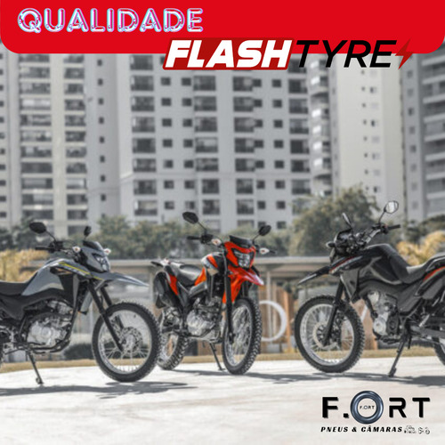 Pneu Dianteiro Bros 150/160 90-90-19 Ft20 Flashtyre