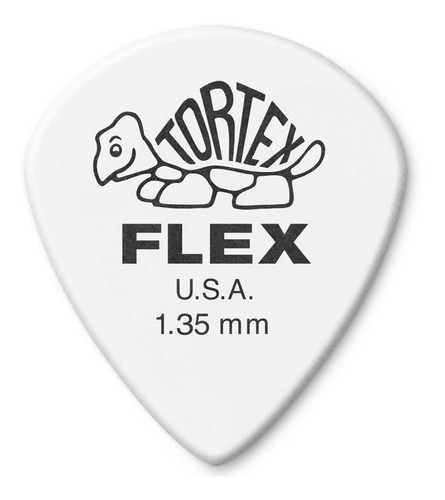 Set 12 Uñetas Tortex Flex Jazz Iii 1.35 Dunlop 468p1.35