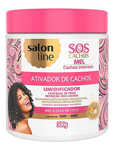 Activador De Cachos Mel Cachos Intensos 500 Gr - Colección