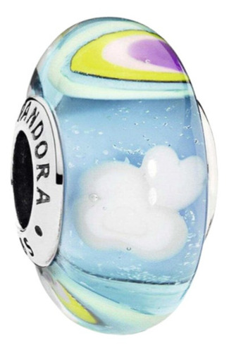 Charm Pandora Arcoiris Cristal Murano