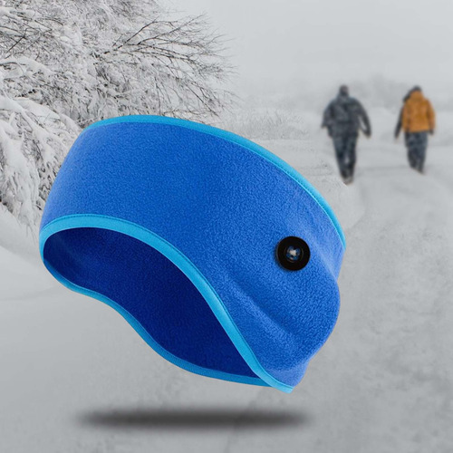 Orejeras De Invierno Con Botones Protección Para Los Oídos