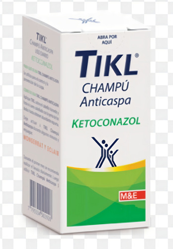 Tikl Champú Anticaspa Antiseborreico Ketoconazol X 240 Ml
