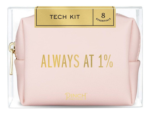 Pinch Provisions Tech Kit Bolsa Accesorio Blush Llena 8