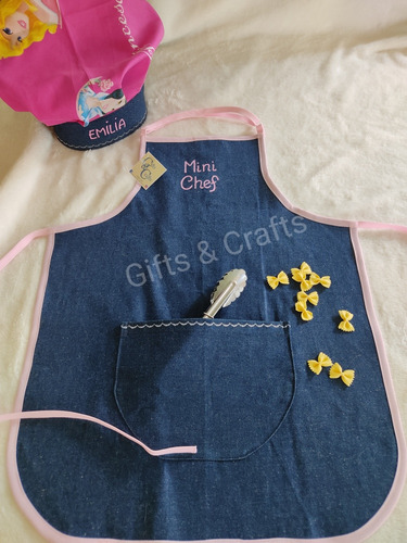 Delantal Gorro Cocina Infantil Niño Chef Masterchef De Jean