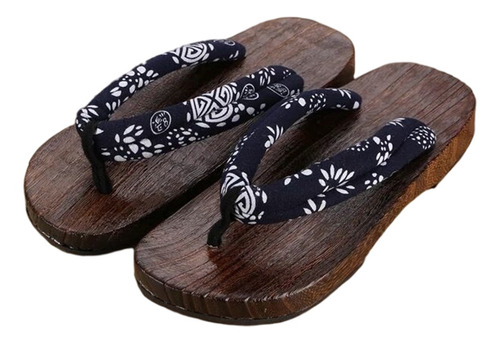 Zuecos De Madera De Estilo Japonés, Sandalias Cómodas De