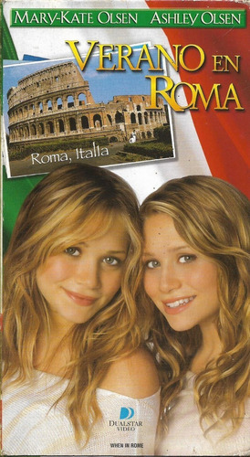 Verano En Roma Vhs Mary-kate & Ashley Olsen Español Latino
