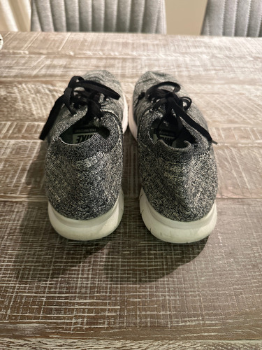 Zapatillas Nike Free Flyknit Gris Hombre Talle 10.5 Us (Usado)
