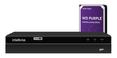 Dvr 16 Canais Multi-hd Mhdx 1216 Com Hd 2tb Intelbras