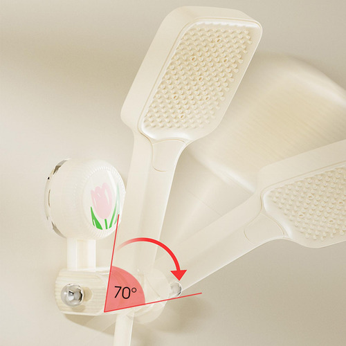 3 Soporte Para Cabezal De Ducha, Ventosa Universal Rosa