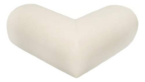 Kit de protección para bebés Quina Grosso Canto C/4un Kit protector de esquinas de espuma blanca esmerilada
