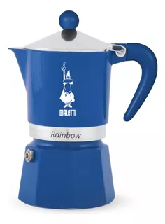 Bialetti Rainbow Moka Pot - Cafetera De 3 Tazas Con Válvul.