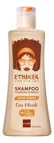 Shampoo Nutritivo E Hidratante Etniker X 250ml 