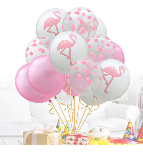 Globos De Lunares Con Forma De Piña, 15 Unidades
