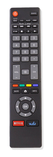 Nh401ud - Control Remoto De Reemplazo Para Magnavox Tv 22mv4