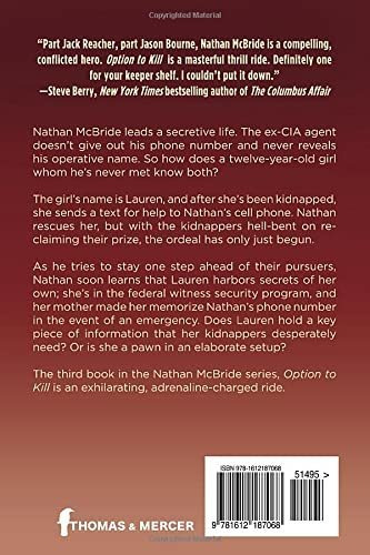 Book : Option To Kill (nathan Mcbride) - Peterson, Andrew