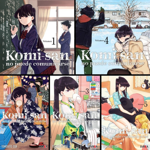 Komi-san No Puede Comunicarse Tomos 1 Al 5 Ivrea