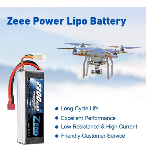 Batería Lipo 3s De 2200 Mah 11 ,1 V