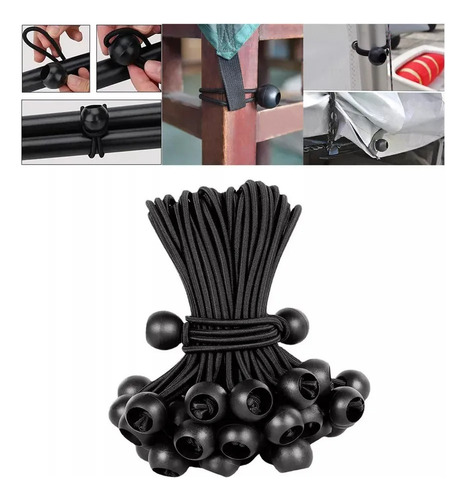Mrwj 100 Correas De Cuerda Para Bandas Elásticas De 6