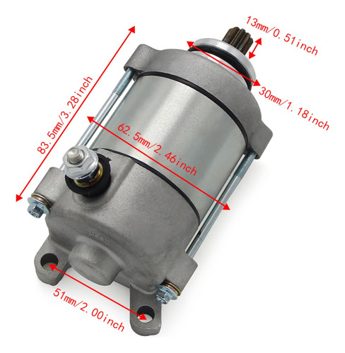 Motor De Arranque Para Honda Crf450 Crf450x 2005 2006 2007 2