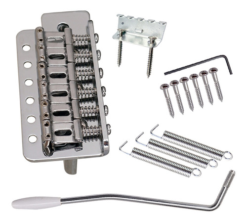 6 Cuerdas Saddle Puente Sisitema Para Guitarra Electrica